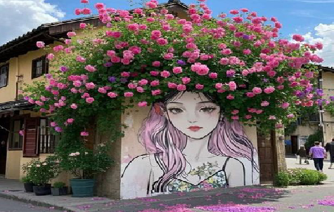 柞水怎么设计网红打卡墙绘