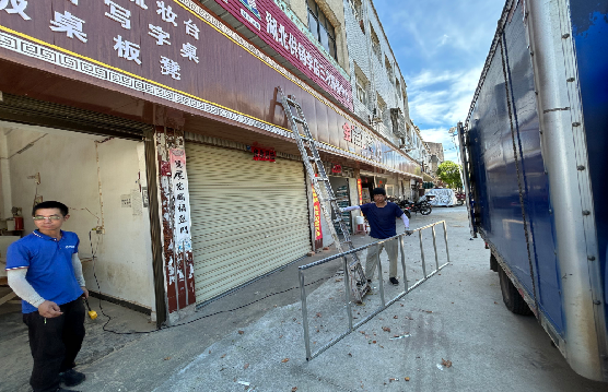 柞水装招牌的时候要注意什么？