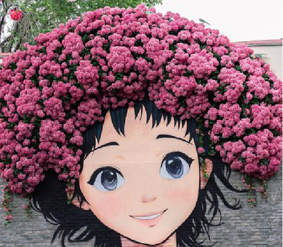 柞水墙体彩绘-网红墙打卡