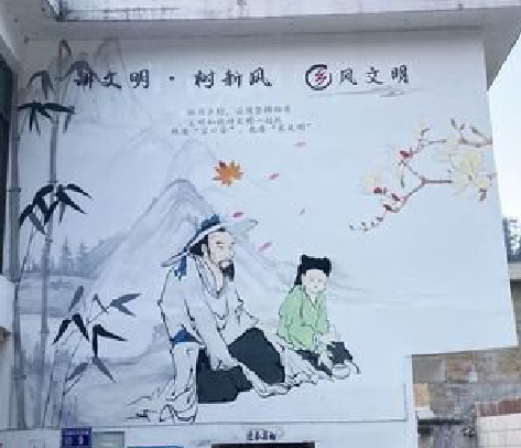 柞水分享几个墙绘保养知识。